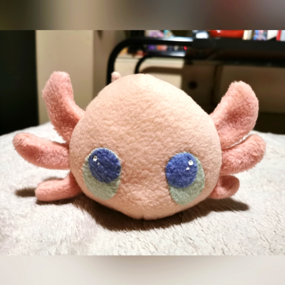 Handmade Axolotl Plush Toy (Freebie Bundle Add On)